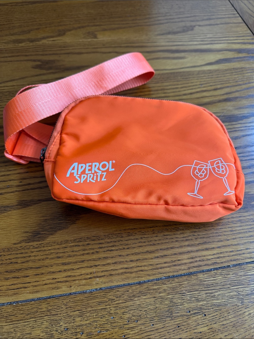 Aperol Spritz Orange Crossbody Pouch